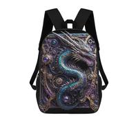 sinyumoney Legendary Steampunk Dragon Mochila Escolar Mochilas Escolares Para Niñas Y Niños Mochila Con Bolsillo Mochila Escolar De Moda Mochila Infantil 17inch