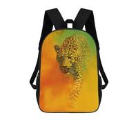 sinyumoney Leopard in Action Mochila Escolar Impresa En 3D 17inch Mochilas De Moda Para Niños, Mochilas Escolares Para Niños De Primaria Y Secundaria