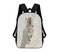 sinyumoney Leopard in Clear Water Mochila Escolar Ligera Para Aeropuerto Y Universidad Para Estudiantes. Mochila Para La Escuela/trabajo/viajes 17inch