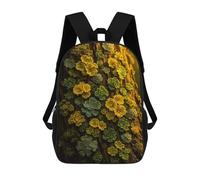 sinyumoney Lichen on Tree Bark Mochila Escolar Para Ordenador, Para El Colegio/trabajo/viajes Para Niñas, Niños Y Adolescentes 17inch