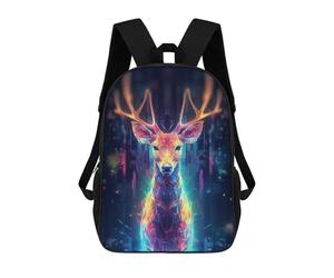 sinyumoney Light Deer Mochila Ligera Informal Para El Día A Día, Mochila Escolar Para El Campus, Actividades Al Aire Libre, Viajes Y Deportes 17inch