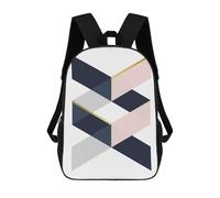 sinyumoney Lines II Mochilas Escolares Ligeras Mochila Escolar De Día Mochila Escolar Para La Universidad Para Adolescentes Chicas Chicos Mujeres Hombres 17inch