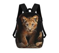 sinyumoney Lion Animal King Mochila Escolar Infantil Impresa En 3D Para Niños, Mochilas De Viaje, Bolsas Para Libros, Mochila Escolar Infantil 17inch