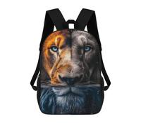 sinyumoney Lion Diving in Water Mochila Escolar De Moda Para Estudiantes, Adecuada Para Niños Y Niñas, Mochila Informal Para Viajes Al Aire Libre, Esencial Para El Día A Día 17inch
