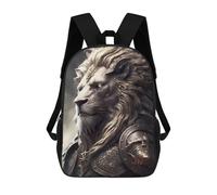 sinyumoney Lion Fairy Tale Mochilas Impresas En 3D Para Niños, Mochila Escolar, Mochila Informal Para Exteriores, Mochila Informal De Moda Para Niños, Lindas Bolsas De Viaje 17inch