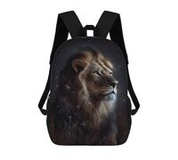 sinyumoney Lion Galaxy Mochilas Para Niños Mochilas Escolares Mochila Escolar Para Niños Impresa En 3D Mochilas De Viaje De Moda Para Niños De Primaria Y Secundaria 17inch