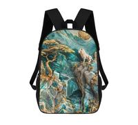 sinyumoney Lion Kings Realm Kintsugi Mochila Escolar Mochila Para Niños Impresa En 3D Mochilas Infantiles Para Niños Y Niñas Mochilas Escolares Mochilas De Viaje Para Niños 17inch