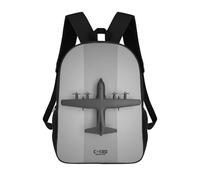 sinyumoney Lockheed C130 Hercules Mochila Escolar Para Computadora Para La Escuela/trabajo/viajes Para Niñas, Adolescentes 17inch