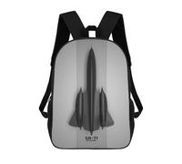 sinyumoney Lockheed SR71 Blackbird Mochilas Mochilas Infantiles Mochila Escolar Mochila Escolar Infantil Impresa En 3D Mochilas De Viaje De Moda Para Niños De Primaria Y Secundaria 17inch