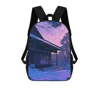 sinyumoney Lofi Pink Retro Mochilas Para Niños Y Estudiantes, Mochilas Escolares Impresas En 3D, Mochilas Para Estudiantes De Primaria Y Secundaria Para Niños Y Niñas 17inch