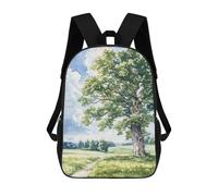 sinyumoney Lone Summer Oak Mochila De Peluche Con Dibujos Animados, Mochila 3D Para Niños, Bolsa Escolar, Idea De Regalo De Cumpleaños Para Niños Y Niñas 17inch