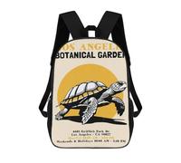 sinyumoney Los Angeles Botanical Garden Poster Mochila Escolar/para Ordenador Portátil Para Colegio/trabajo/viajes Para Camping, Aventuras Al Aire Libre Y Viajes Diarios 17inch