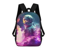 sinyumoney Lost Astronaut Mochila Escolar Impresa En 3D Para Niños Mochilas De Viaje De Alta Capacidad Bolsas Para Libros Mochila Escolar Para Niños Mochila 17inch