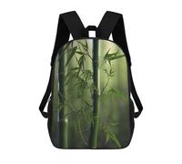sinyumoney Lost in A Bamboo Forest Mochila Escolar Grande Resistente Al Agua Para Portátil Para Niñas, Niños Y Adolescentes 17inch