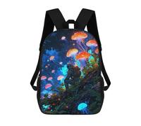 sinyumoney Lost in Bioluminescent Mochila Escolar, Mochila Infantil Para Niños Y Adolescentes, Regalos, Mochilas De Día Con Impresión 3D, Mochila Escolar, Mochila Para Libros 17inch