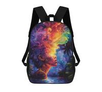 sinyumoney Lost in Dreams Mochila Escolar Grande Resistente Al Agua Para Portátil Para Niños/niñas/adolescentes 17inch