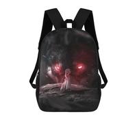 sinyumoney Lost in The Dark Mochila Escolar Infantil Con Impresión 3D, Mochila Escolar Informal Para Niños De Primaria Y Secundaria 17inch