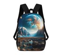 sinyumoney Lost Land 17inch Mochilas Escolares Impresas En 3D, Mochilas Escolares De Moda Para Niños De Primaria Y Secundaria