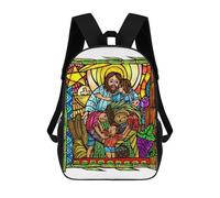 sinyumoney Love And Mercy Mochila Infantil Para Niñas Y Niños, Mochila De Día, Escuela Primaria, Perfecta Para La Vuelta Al Cole O Educación Física, Regalos Y Viajes 17inch