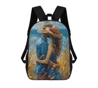 sinyumoney Love at The Beach Mochilas Para Niños, Mochilas Escolares Personalizadas En 3D Para Niños Y Niñas, Mochilas Escolares Grandes, Mochilas Informales Para El Día A Día 17inch