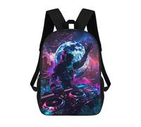sinyumoney Love Bunny - Mochila escolar con corazón, mochila de viaje para la universidad, para niñas, adolescentes y niñas, Estilo-2, 17"
