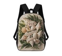 sinyumoney Love Conquers All Shells Mochilas Escolares Mochilas Escolares De Secundaria Mochila Informal Para El Campus Viajes Al Aire Libre Deportes 17inch