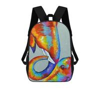 sinyumoney Love Elephants Mochila Infantil Con Impresión 3D, Mochila Escolar Para Niños, Mochila Informal Divertida Para Niños Y Adolescentes 17inch