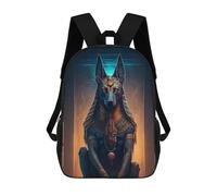sinyumoney Love Path with Butterflies - 1 mochila escolar grande resistente al agua para laptop, para campus, al aire libre, viajes, deportes, Anu statua del dios egipcio, 17"