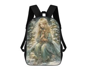 sinyumoney Lovely Saint Mary Mochila Escolar, Mochila Para Portátil, Mochila Para Camping, Aventuras Al Aire Libre Y Viajes Diarios 17inch