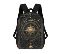 Sinyumoney Lupine Gasa Mochila Escolar Para Niños Impreso En 3D, Ideal Para Viajes Y Lecturas, Para Niños Y Estudiantes De Primaria, Celestial Radiance, 17"