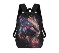 sinyumoney Lynx Mochila Infantil Para Niñas Y Niños, Mochila De Día, Escuela Primaria, Perfecta Para La Vuelta Al Cole O Educación Física, Regalos Y Viajes 17inch