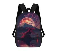 sinyumoney Magic Flowers The Lake Mochila Con Bolsillo Mochilas Impresas En 3D, Mochilas De Viaje, Mochilas Para Libros, Mochila Escolar Para Niños 17inch