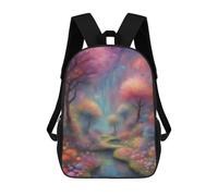sinyumoney Magic Kingdom Mochila Escolar Infantil Impresa En 3D, Mochila Informal De Moda Para Niños, Mochila De Viaje De Alta Capacidad Para Libros Para Niños 17inch