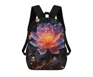 sinyumoney Magic Lotus Flower Mochila Escolar Impresa En 3D Mochila Escolar De Moda Para Niños Mochilas Para Niños Estudiantes De Secundaria 17inch