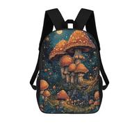 sinyumoney Magic Mushroom Mochila Escolar Resistente Al Agua, Mochila De Viaje, Bolsa Para Computadora Para Campus, Viajes Al Aire Libre, Deportes 17inch