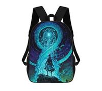 sinyumoney Magic Power Mochila Con Bolsillo Mochilas Impresas En 3D, Mochilas De Viaje, Mochilas Para Libros, Mochila Escolar Para Niños 17inch