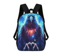 sinyumoney Magic Raven Mochila Escolar Para Niñas Y Niños, Mochilas De Gran Capacidad, Mochilas Ligeras Para Niños Y Estudiantes 17inch