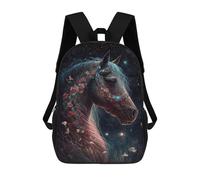 sinyumoney Magical Celestial Horse Mochila Escolar Para Ordenador Portátil Para La Escuela/trabajo/viajes: Perfecta Para Viajes, Trabajo Y Uso Diario 17inch