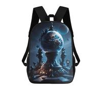 sinyumoney Magical Chessboard Realm Mochila Escolar Impresa En 3D Para Niños Y Niñas, Mochila Para Portátil Para Niños/estudiantes/adultos 17inch