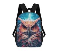 sinyumoney Magical Cosmic Owl Mochila Escolar Impresa En 3D Mochila Escolar De Moda Para Niños Mochilas Para Niños Estudiantes De Secundaria 17inch