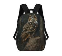 sinyumoney Magical Cute Owl Bird Mochilas Infantiles Mochila Escolar Mochila Impresa En 3D Para Niños Mochilas De Viaje Bolsas Para Libros Mochila Escolar Para Niños 17inch
