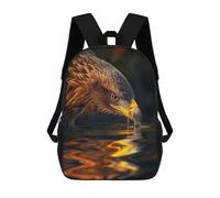 sinyumoney Magical Eagle In The Dark Mochila Escolar/de Negocios Resistente Para Portátil Para Niños/niñas/adolescentes 17inch