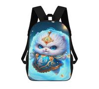 sinyumoney Magical Fantasy Cat Mochilas Infantiles Mochila Escolar Impresa En 3D Para Niños Mochilas De Viaje Bolsas Para Libros Para Niños 17inch Mochila Escolar