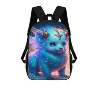 sinyumoney Magical Fantasy Creature Art Print -4 Mochilas Para Niños 17inch Mochila Escolar Mochila Escolar Impresa En 3D Para Niños De Primaria Y Secundaria