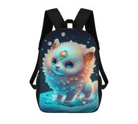 sinyumoney Magical Fantasy Creature Mochilas De 17 Pulgadas Para Niños, Mochilas Escolares Impresas En 3D Para Estudiantes De Primaria Y Secundaria, Para Niños Y Niñas.