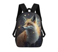 sinyumoney Magical Forest Fox-6 Mochila Escolar Infantil Impresa En 3D Para Niños, Mochila De Viaje De Alta Capacidad, Mochilas Para Libros De 17 Pulgadas Para Niños