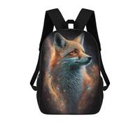 sinyumoney Magical Fox Artwork Mochila Escolar Resistente Al Agua, Mochila De Viaje, Bolsa Para Computadora Para Hombres, Mujeres Y Adolescentes 17inch