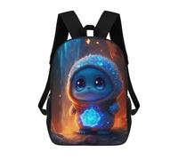 sinyumoney Magical Glowing Creature Mochila Infantil, Mochila Escolar Infantil, Mochilas Escolares Impresas En 3D Para Niños Y Estudiantes Adolescentes 17inch