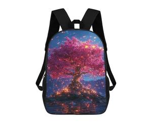 sinyumoney Magical Glowing Tree Mochilas Escolares Mochila Escolar Ligera Mochila De Día Mochila Escolar Para La Universidad Para Niños/Niñas/Adolescentes 17inch