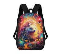sinyumoney Magical Hedgehog Forest -2 Mochilas Infantiles Impresas En 3D Para Niños, Mochilas Escolares De Moda, Mochilas De Viaje, Mochilas Escolares Para Niños De Primaria 17inch